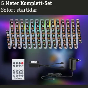 Paulmann EntertainLED Rubans LED, RVB, Set, 5m^ Lampes Décoratives
