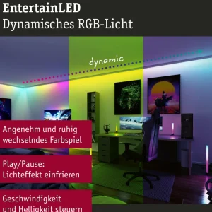 Paulmann EntertainLED Rubans LED, RVB, Set, 1,5m^ Lampes Décoratives