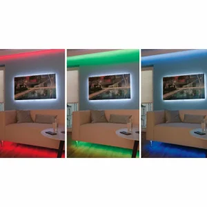 Paulmann Kit ruban LED TIP, 10 m, blanc, plastique, RVB^ Lampes Décoratives