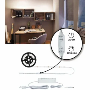 Paulmann Lampe décorative LED SimpLED 5 m, 4.000 K^ Lampes Décoratives