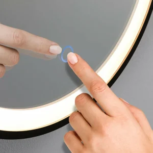 Paulmann Miro miroir main LED CCT Ø50cm framelight^ Meubles & Aménagements