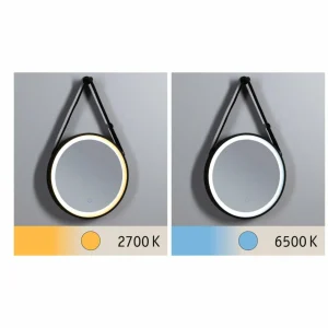 Paulmann Miro miroir main LED CCT Ø50cm framelight^ Meubles & Aménagements