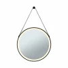 Paulmann Mirra miroir suspendu Ø59 cm CCT dim noir^ Meubles & Aménagements