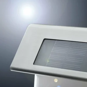 Paulmann numéro maison lumineux solaire LED, IP44^ Boîtes Aux Lettres