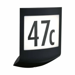 Paulmann Padea numéro de maison LED ZigBee CCT^ Boîtes Aux Lettres