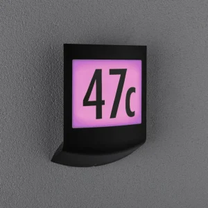 Paulmann Padea numéro de maison LED ZigBee RGBW^ Boîtes Aux Lettres