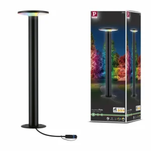 Paulmann Plug & Shine Borne lumineuse LED Plate, RGBW, ZigBee^ Éclairage Extérieur Connecté