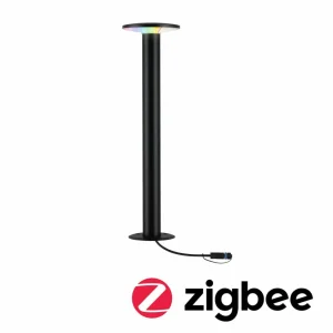 Paulmann Plug & Shine Borne lumineuse LED Plate, RGBW, ZigBee^ Éclairage Extérieur Connecté