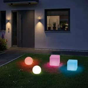Paulmann Plug & Shine Lampe décorative Globe ZigBee RGBW^ Lampes Décoratives