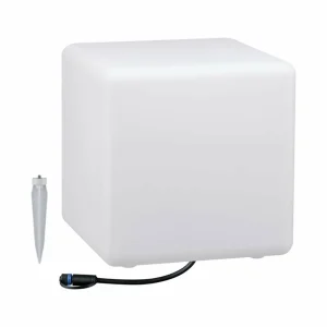 Paulmann Plug & Shine Lampe décorative LED Cube 30 cm^ Lampes Décoratives