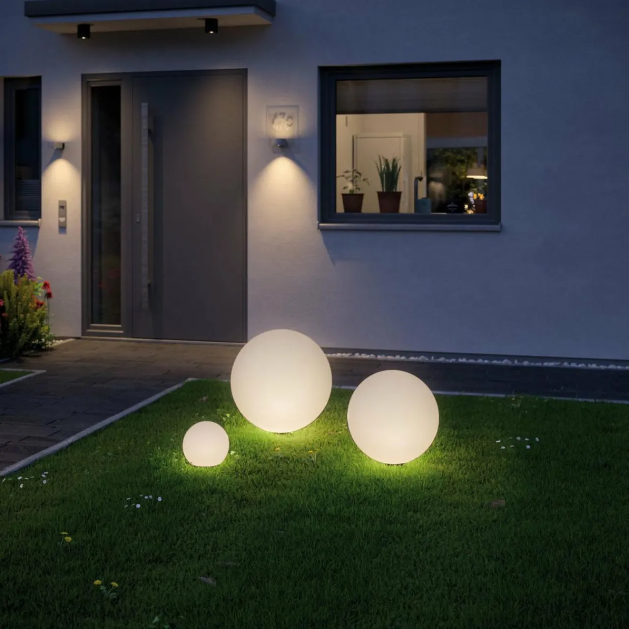 Paulmann Plug & Shine Lampe décorative LED Globe Ø 40cm^ Lampes Décoratives