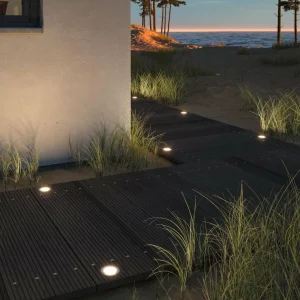 Paulmann Plug & Shine spot encastrable Floor 3 RGBW ZigBee^ Spots Encastrés Dans Le Sol D'Extérieur