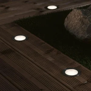 Paulmann Plug & Shine spot encastrable Floor 3 RGBW ZigBee^ Spots Encastrés Dans Le Sol D'Extérieur