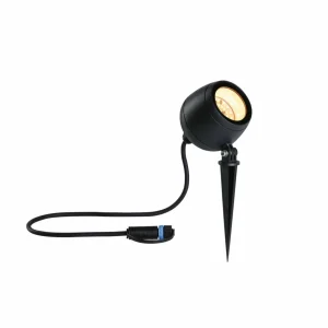 Paulmann Plug & Shine Spot LED Kikolo, ZigBee, 2.200 K^ Éclairage Extérieur Connecté