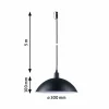 Paulmann Plug & Shine Suspension LED Mapalo E14 Aluminium^ Éclairage Extérieur Connecté