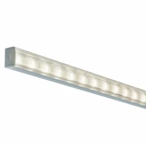 Paulmann Square profil, alu, diffuseur satiné 2 m^ Lampes Décoratives