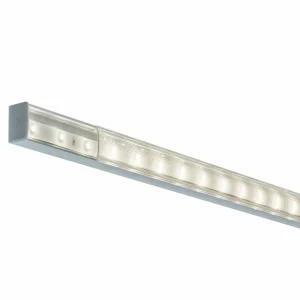 Paulmann Square profil, alu, diffuseur satiné 2 m^ Lampes Décoratives