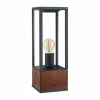 Paulmann Timba luminaire pour socle avec bois, hauteur 40 cm^ Potelets Extérieurs