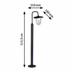 Paulmann Vintario Borne lumineuse^ Bornes Éclairage Extérieur