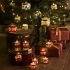 Sirius Pendentif décoratif Elly avec LED, Ø 7 cm, doré^ Lampes Décoratives