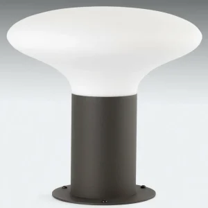 FARO BARCELONA Petit lampe pour socle Blub’s, bel abat-jour^ Potelets Extérieurs
