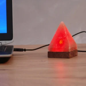 Wagner Life Petite lampe à poser USB pyramide pour ordinateur^ Lampes Décoratives