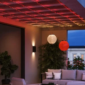 Philips Hue Festavia Guirlande lumineuse LED, CCT RVB 20m^ Lampes Décoratives