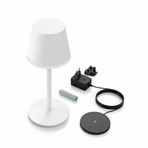 Philips Hue Go lampe de table LED abat-jour blanc^ Lampes Décoratives