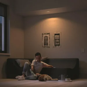 Philips Hue Milliskin spot encastré LED rond, blanc^ Spots Encastrés Connectés