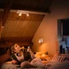 Philips Hue Runner Spot LED, 2 lampes, interrupteur à variateur, blanc^ Spots Connectés