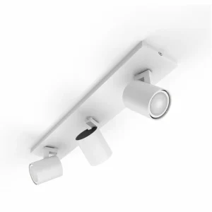 Philips Hue Runner Spot LED, 3 lampes, interrupteur à variateur, blanc^ Spots Connectés