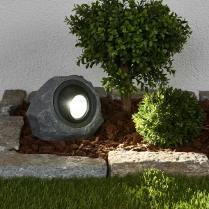 Lindby Pierre solaire éclairante Lior LED^ Lampes Décoratives