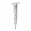 CMD Piquet de terre carré pr luminaires ac socle carré^ Bornes Éclairage Extérieur