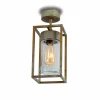 Moretti Luce Plafonnier Cubic³ 3367 laiton antique/clair^ Plafonniers D'Extérieur