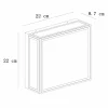 Lucide Plafonnier d'extérieur Dukan IP65, à 2 lampes^ Plafonniers D'Extérieur