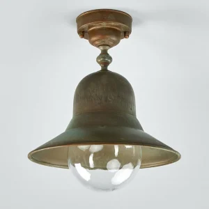 Moretti Luce Plafonnier d'extérieur en laiton Marquesa^ Plafonniers D'Extérieur