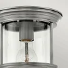 Quintiesse Plafonnier d'extérieur Hadrian Mini, nickel antique/clair^ Plafonniers D'Extérieur