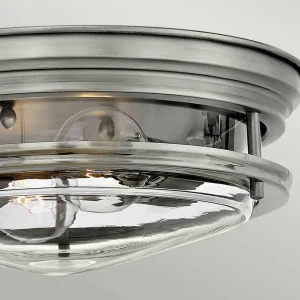 Quintiesse Plafonnier d'extérieur Hadrian, nickel antique/clair^ Plafonniers D'Extérieur