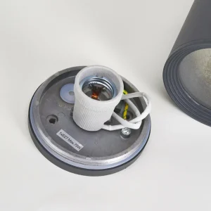 Lucande Plafonnier d'extérieur Minna gris foncé^ Plafonniers D'Extérieur