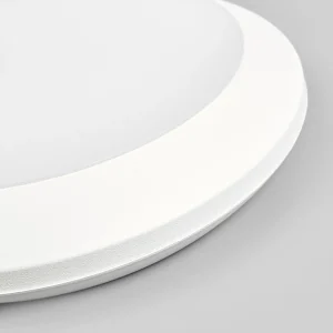 Fumagalli Plafonnier d'extérieur Umberta blanc, résine synthétique, Ø 35 cm, 2 x E27^ Plafonniers D'Extérieur