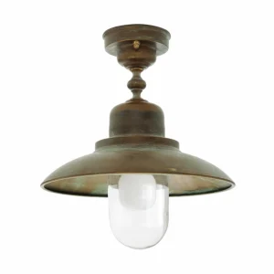 Moretti Luce Plafonnier en laiton de haute qualité Turino - IP44^ Plafonniers D'Extérieur
