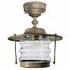 Moretti Luce Plafonnier ext. Adessora anti-eau de mer Ø 22,5 cm^ Plafonniers D'Extérieur