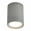 Lucande Plafonnier rond Minna gris argenté^ Plafonniers D'Extérieur