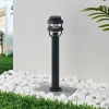 Lindby Potelet Alvaro en gris foncé, 60 cm^ Bornes Éclairage Extérieur