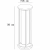 Lucide Potelet Cadix aluminium moulé sous pression 50 cm^ Potelets Extérieurs