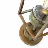 Moretti Luce Potelet Cubic³ 3369 laiton ancien/transparent^ Potelets Extérieurs