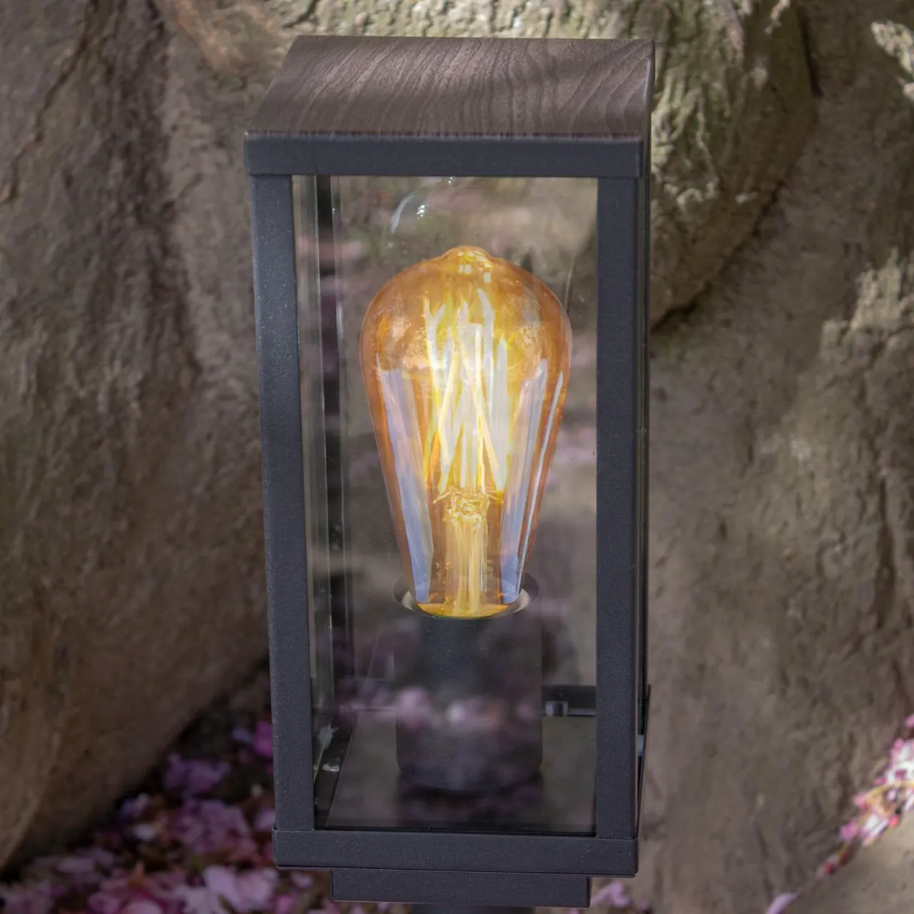 potelet_karo_cm_dcor_bois_0.webp Eco-Light Potelet Karo, 55 cm, décor bois^ Potelets Extérieurs