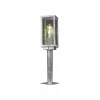 Eco-Light Potelet Karo, détecteur crépusculaire, 55 cm, zinc^ Potelets Extérieurs