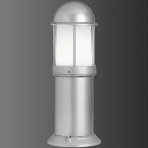 LCD Potelet Marco en aluminium, argenté^ Potelets Extérieurs