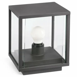 FARO BARCELONA Potelet Nala en forme de dé en gris foncé^ Potelets Extérieurs